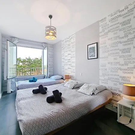 Apartament Face Grand T3 Familial, Parking Gratuit Saint-Jean-de-Monts