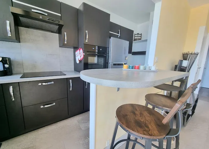 Face Grand T3 Familial, Parking Gratuit *