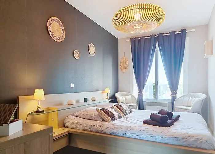 Apartman Face Grand T3 Familial, Parking Gratuit *