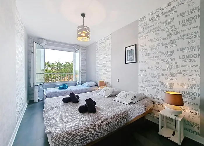 Apartman Face Grand T3 Familial, Parking Gratuit Saint-Jean-de-Monts